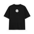 Black Printed T-shirt Front