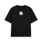 Black Printed T-shirt Front