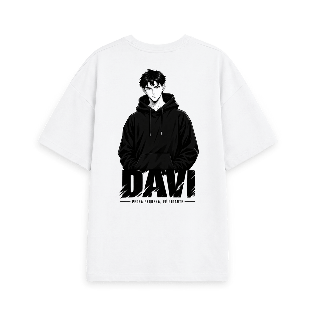 White Printed T-shirt Back