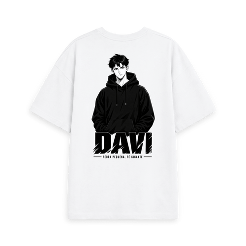 White Printed T-shirt Back