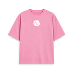 Rose Pink Printed T-shirt Front