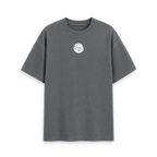 Slate Grey Printed T-shirt Front