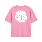 Rose Pink Printed T-shirt Back