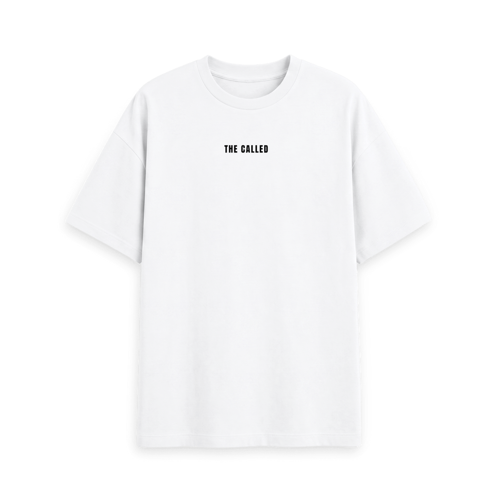 White Printed T-shirt Front