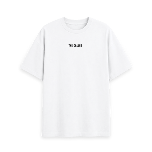 White Printed T-shirt Front