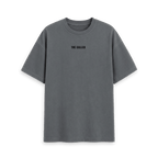 Slate Grey Printed T-shirt Front