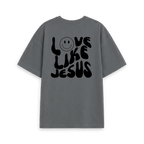 Slate Grey Printed T-shirt Back