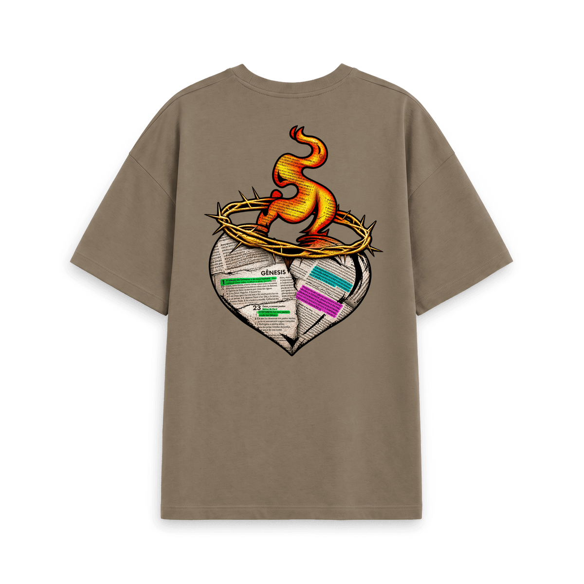 Willow Printed T-shirt Back