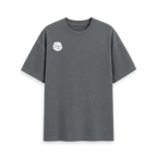 Slate Grey Printed T-shirt Front