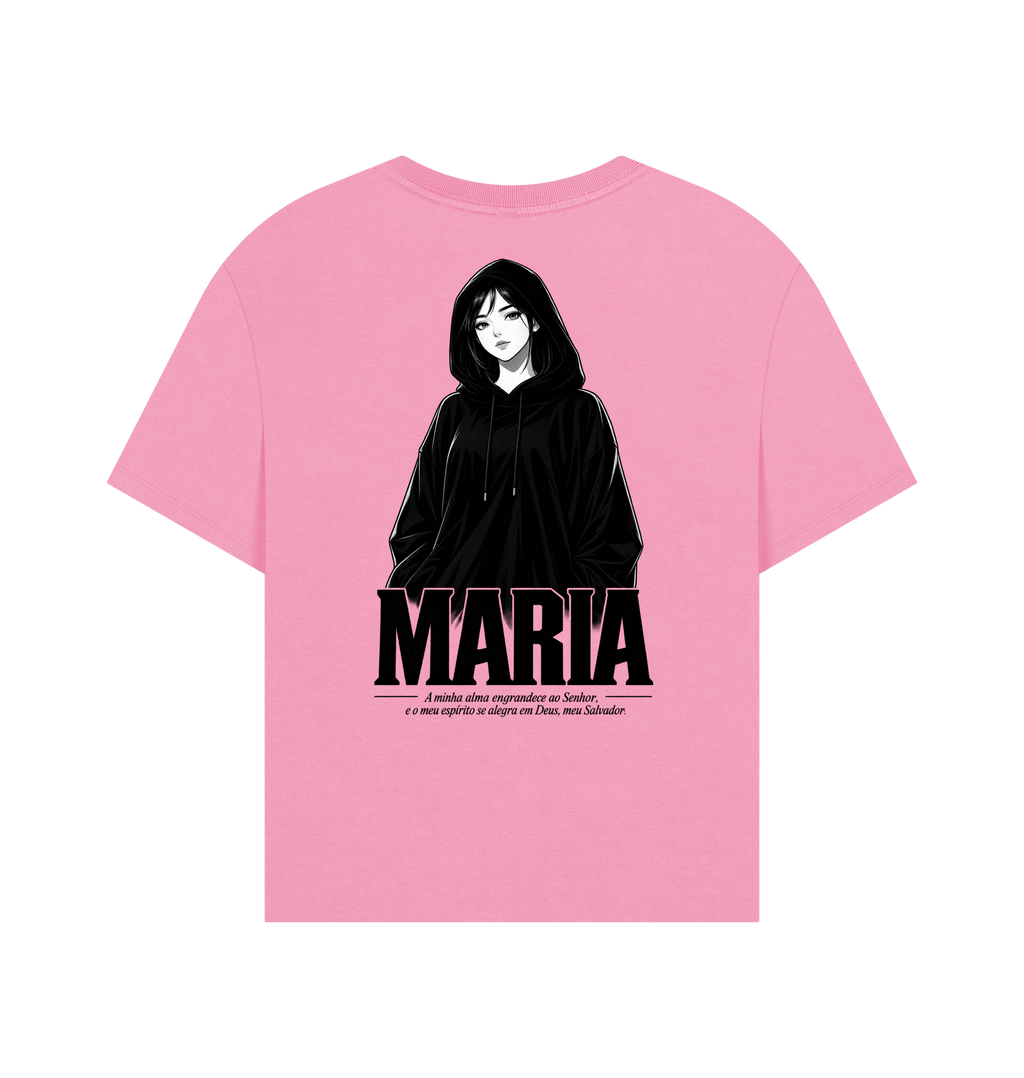Rose Pink Printed T-shirt Back