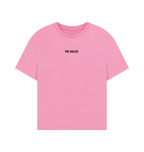 Rose Pink Printed T-shirt Front