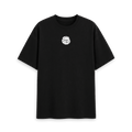 Black Printed T-shirt Front