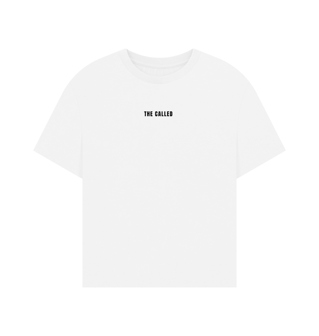 White Printed T-shirt Front