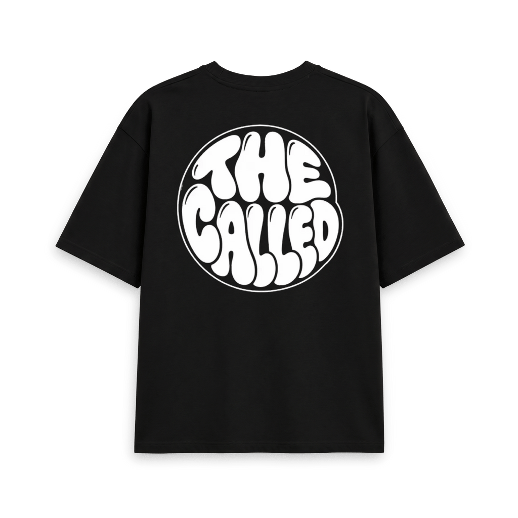 Black Printed T-shirt Back
